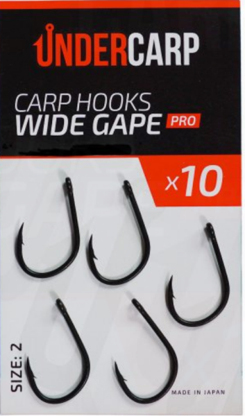 Carp Hooks Wide Gape PRO Undercarp
